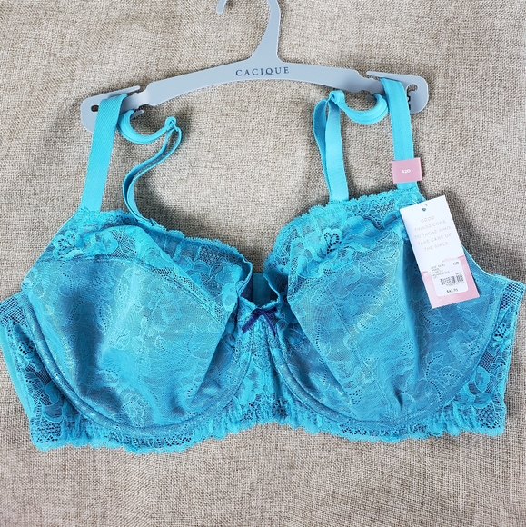 Cacique Other - Brand New Blue Cacique Lace bra!